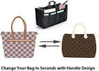 BTSKY Printing Handbag Organizers Inside Purse Insert for Women - Image 6