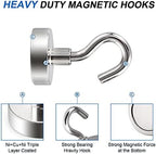 LOVIMAG Magnetic Hooks for Cruise Essentials 2026 Cabins Door 30 Pack-30LBS - Image 6
