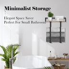 Xstydes Towel Racks for Bathroom Wall Mounted, Metal Towel Holder with Wooden Shelf for Folding Large Towels, Towel Storage for Small Bathroom Organizer Decor or RV Camping - Image 3