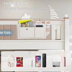 Bedside Caddy Bedside Storage Hanging Organizer for Bunk Dorm Bed Rail - Image 5