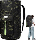 laundry bag backpack,extra-large heavy duty laundry bags,laundry backpack for college students,drawstring closure (Black CP) by SUOVOCK