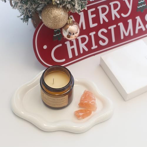 CCINPPY Ceramic Cloud Jewelry Tray Trinket Dish Key Bowl Nightstand Decor - Image 7