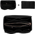 ZTUJO Purse Organizer Insert, Felt Bag Organizer with Metal Zipper, Handbag & Tote Shaper, For Speedy Neverfull Tote, 7 Sizes - Image 5