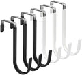FYY Over the Door Hooks, Single-Hanger 6 Pack, Fits Doors 1 3/8" Mix by FYY