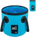Car Wash Bucket 3.2 Gallon, Collapsible Bucket for Cleaning Supplies Car Wash Fishing, Plumbing Water Container Outdoor Camping Kids Sand Play Toy Organizer, Portable Laundry Wash Basin RV Essentials by BIDFUL