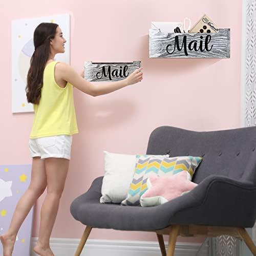 Wooden Mail Organizer Countertop - Image 3
