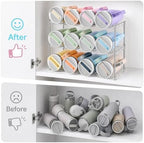 Stackable Water Bottle Organizer for Cabinet for Stanley 40 oz Tumbler - Image 4