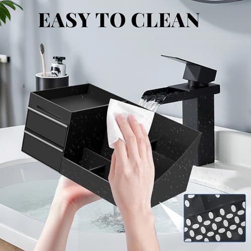 Bathroom Counter Organizer with Drawers,Cologne Organizer for Men - Image 5
