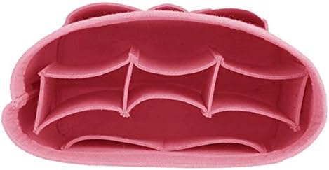 ZTUJO Purse Organizer Insert, Felt Bag Organizer For Handbag Purse Organizer,13 Colors, 6 Size (Large, Light Pink) - Image 5