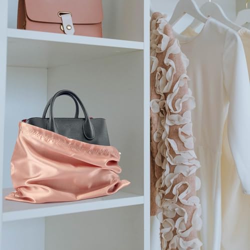 3Pack Drawstring Dust Bags for Handbags Silk Purses - Image 6