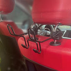 GODLIY Hard Hat Holder for Truck, Heavy-Duty Metal Car Headrest Hooks - Image 2