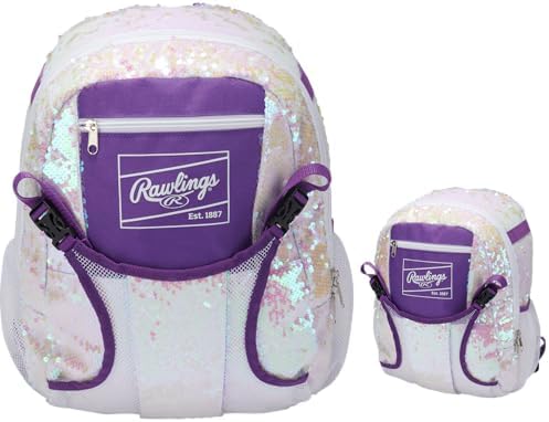 Rawlings Remix Backpack Equipment Bag | T-Ball & Youth Softball | Multiple Colors by Unknown