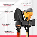 TIDYME Garage Wall Organizer, Shovel Holder Wall Mount, 80" Double Hooks - Image 5