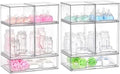Vtopmart Clear Stackable Storage Drawers Set of 10, Baby Bottle Organizer by Vtopmart