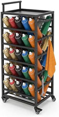 Sidasu Spray Can Organizer,Rolling Cart Garage Spray Paint Storage Rack by Sidasu