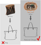 ZTUJO Purse Organizer Insert, Felt Bag Organizer For Handbag Purse Organizer,13 Colors, 6 Size (X-Large, Silky Beige) - Image 6