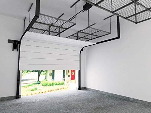 FLEXIMOUNTS 4x8 Overhead Garage Ceiling Storage Rack, 2 Pack, Black - Image 3