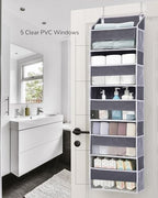 ULG 2 Pack 5-tier Over the Door Organizer Dark Gray - Image 3