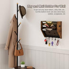 Wall File Organizer With Hooks,3 Tier Mesh Mail Organizer Wall Mounted,Hanging File Organizer,Magazine Holder for Documents,Magazine,Literature,File,Mails,Envelopes - Image 3