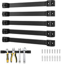 12" Magnetic Tool Holder, 5 Pack PVC-Coated Heavy Duty for Garage by SDLDEER