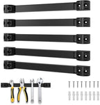 12" Magnetic Tool Holder, 5 Pack PVC-Coated Heavy Duty for Garage by SDLDEER