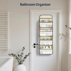 Yecaye Over The Door Organizer, Heavy Duty Hanging Organizers and Storage with 4 Large Capacity Pockets, Swing-Proof Behind The Door Storage for Bathroom Nursery Bedroom Dorm Closet, Beige,1Pc - Image 7