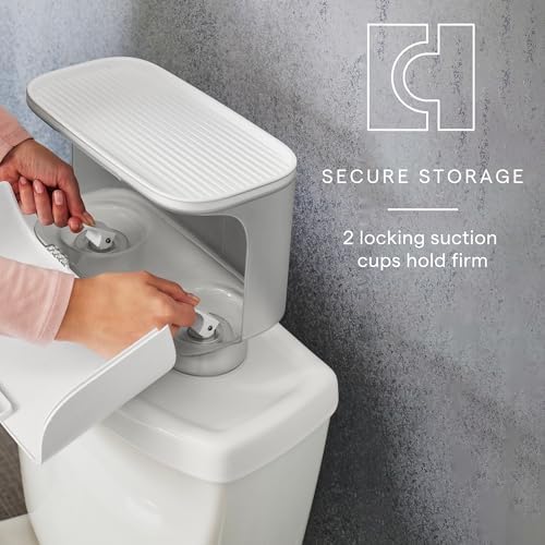 YouCopia HideAway Toilet Cabinet, Over Toilet Bathroom Storage Organizer - Image 3