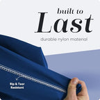 Handy Laundry XL Nylon Laundry Bag 22"x32", Heavy Duty, Navy Blue - Image 4