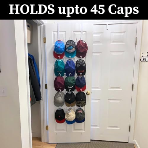 Evelots 5-Tier Over-the-Door Shoe & Hat Rack, Heavy-Duty Metal Organizer - Image 2
