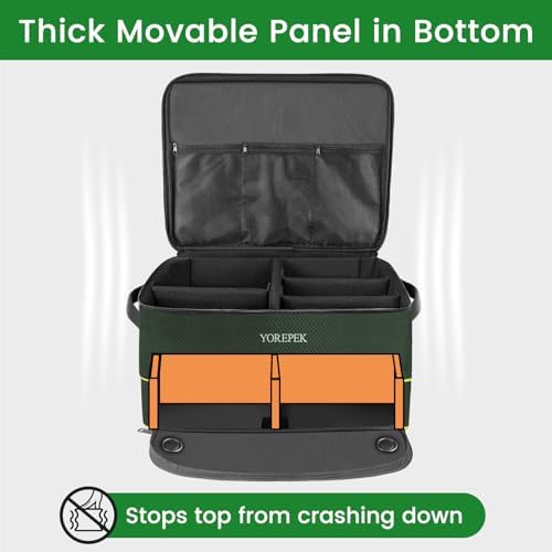 YOREPEK Golf Gifts for Men, 2 Layer Golf Trunk Organizer for 2 Pair Shoes - Image 5