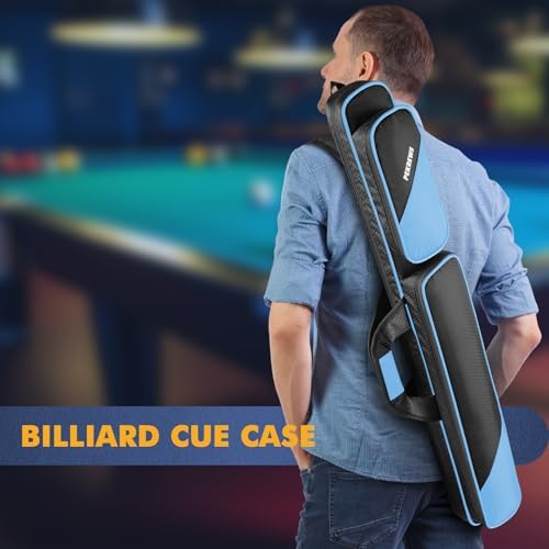 PEKREWS Pool Cue Case, Pool Stick Case 2x2 with 2 Accessories Pockets - Image 4