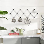 WGFKVAS 2 Pack Expandable Coat Rack, Accordion Wall Hanger - Image 5
