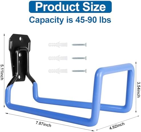 Hose Hanger Wall Mount Garden Hose Storage Water Hose Holders for Outside - Image 7
