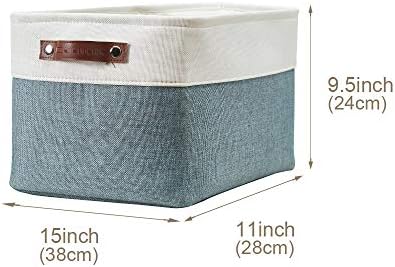 DECOMOMO Storage Bins, Large Fabric Storage Baskets for Shelves 4 Pack - Image 5