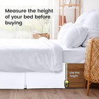 Utopia Bedding Twin Bed Skirt - 20 Pack - Soft Quadruple Pleated Ruffle - Easy Fit with 15 Inch Tailored Drop - Hotel & B&B Quality, Shrinkage and Fade Resistant (Twin, White) - Image 4