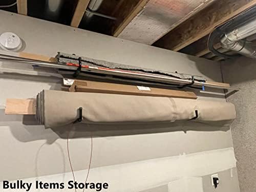 Garage Hooks, 10" Heavy Duty Garage Storage Tool Hangers, Wall Mount Storage Hooks for Garden Tools, Ladders, Bikes, Bulky Items - Image 7