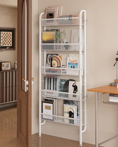 UMDONX Narrow 5-Tier Behind-the-Door Bathroom Storage Rack by UMDONXBuyNow