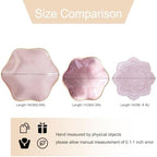 Binoster Ceramic Jewelry Dish, Jewelry Tray Key Tray,Small Ring Dish Holder Jewelry Plate Trinket Dish Catchall Tray Nightstand Decor For Table Room Decor SM (4.3 Inches, White + Pink) - Image 5