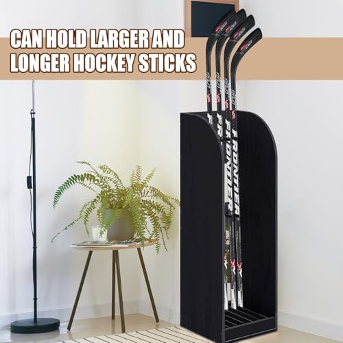 Cinnvoice 38''Vertical Hockey Stick Organizer Holder for 7 Sticks - Image 6