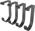 FLEXIMOUNTS 4 Pack Add-On Storage Flat Hooks, Black by FLEXIMOUNTS