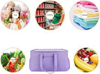 Extra Large Utility Tote Bag - Reusable Grocery Bags Foldable Heavy Duty - Image 5