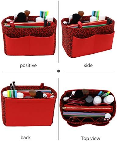 LEXSION Felt Purse Organizer Insert, Tote Bag Shaper Dividers with 5 Sizes - Image 5