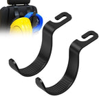 XL Hard Hat Headrest Hooks for Truck Heavy-Duty Car Seat Back Organizer by Amooca