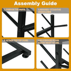 BiJun Skateboard Racks Floor Stand, 6-Layer Skateboard Holder,Snowboard Storage Rack, Skateboard Organizer Floor Stand for Deck, Longboard, Snowboard, Standard Skateboards, Mini Cruiser Skateboard - Image 6