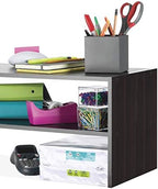 Whitmor Stackable 2-Tier Shoe Shelf, 31 inch, Espresso - Image 6