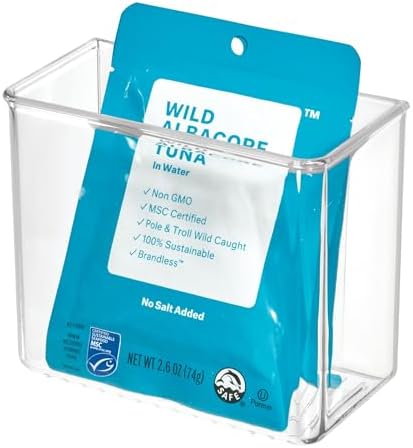 iDesign Adhesive Organizer Bin - Clear by iDesign