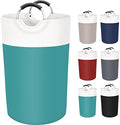 BlissTotes 115L Laundry Basket, Freestanding Collapsible Hamper, Green by BlissTotes