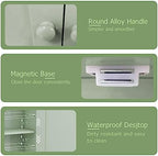 TaoHFE Green Medicine Cabinet,Bathroom Wall Cabinet with 2 Door - Image 7