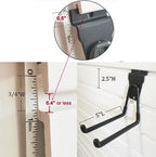 Slatwall Hooks 14 Pack, Heavy Duty Garage Wall Organizer, Multi-Size Hanging Hooks Compatible with Proslat, StoreWALL and HandiWall - Image 6