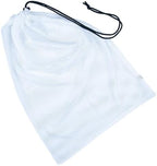 Golberg Mesh Bag - 18 x 24 Inches – Use for Laundry, Beach Days, & Even Camping (White) by Golberg